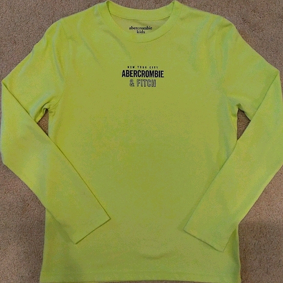 Abercrombie Kids Graphic Logo Long Sleeve Tee - Picture 2 of 4